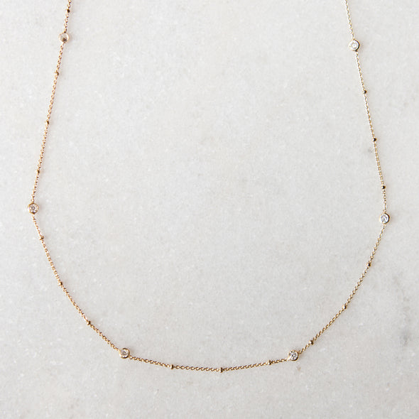Long Embellished Necklace