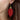 Christmas Light Beaded Earrings | Red