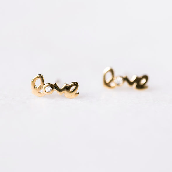 Mini Love Earrings