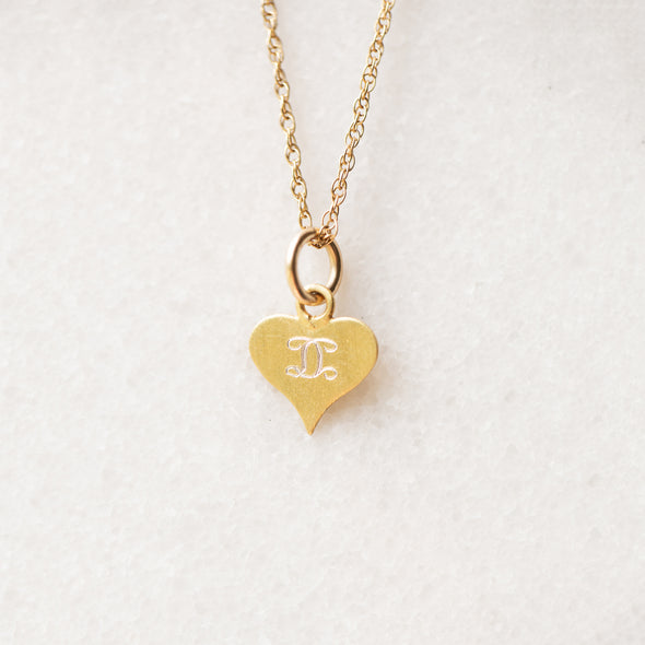 Petite Heart Necklace for Baby and Child