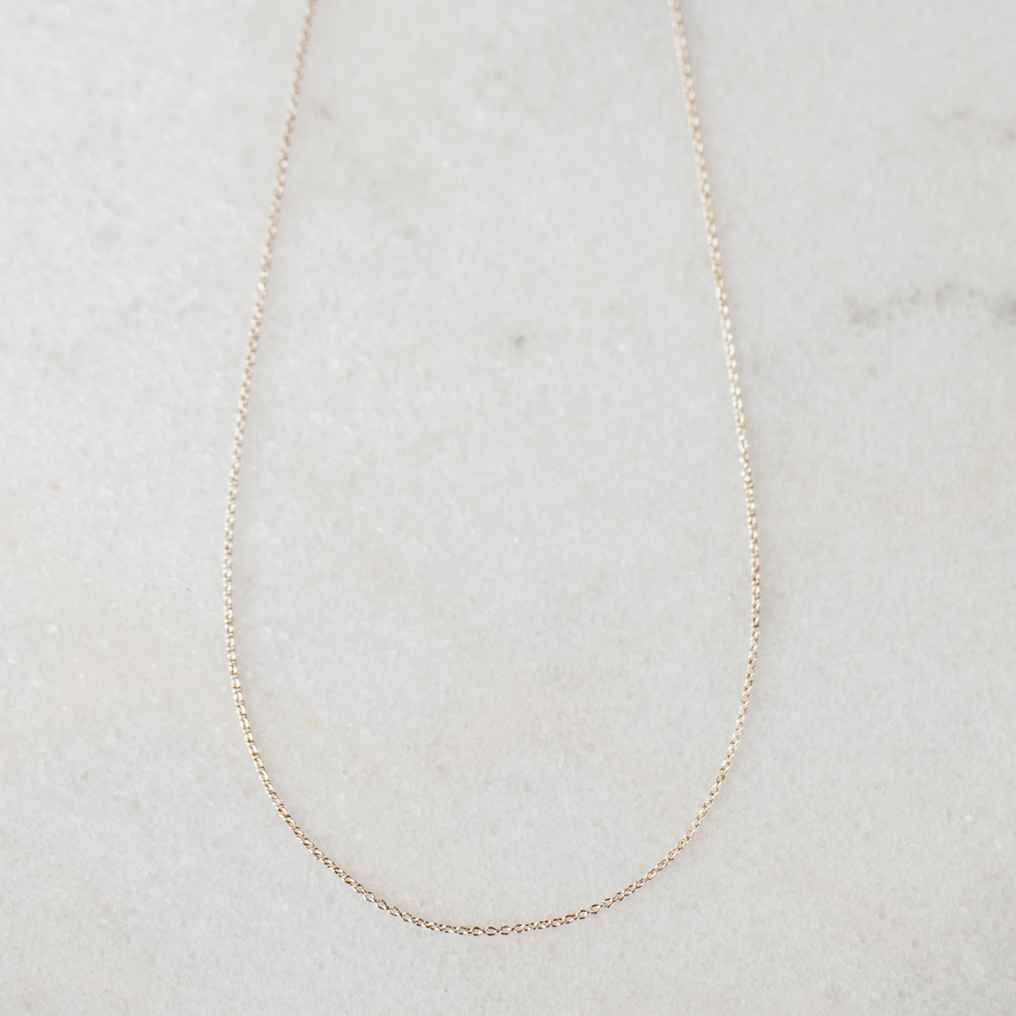 Thread Gold Chain Solid Gold Chain | 14 Karat – Golden Thread, Inc.