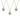 Extra Small Disc with a Birthstone Necklace for Baby and Child | 14-Karat