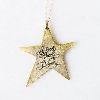 Sweet Land of Liberty Necklace