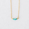 Turquoise Splash Bar Necklace for Baby and Child