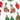 Beaded Gingerbread House Earrings